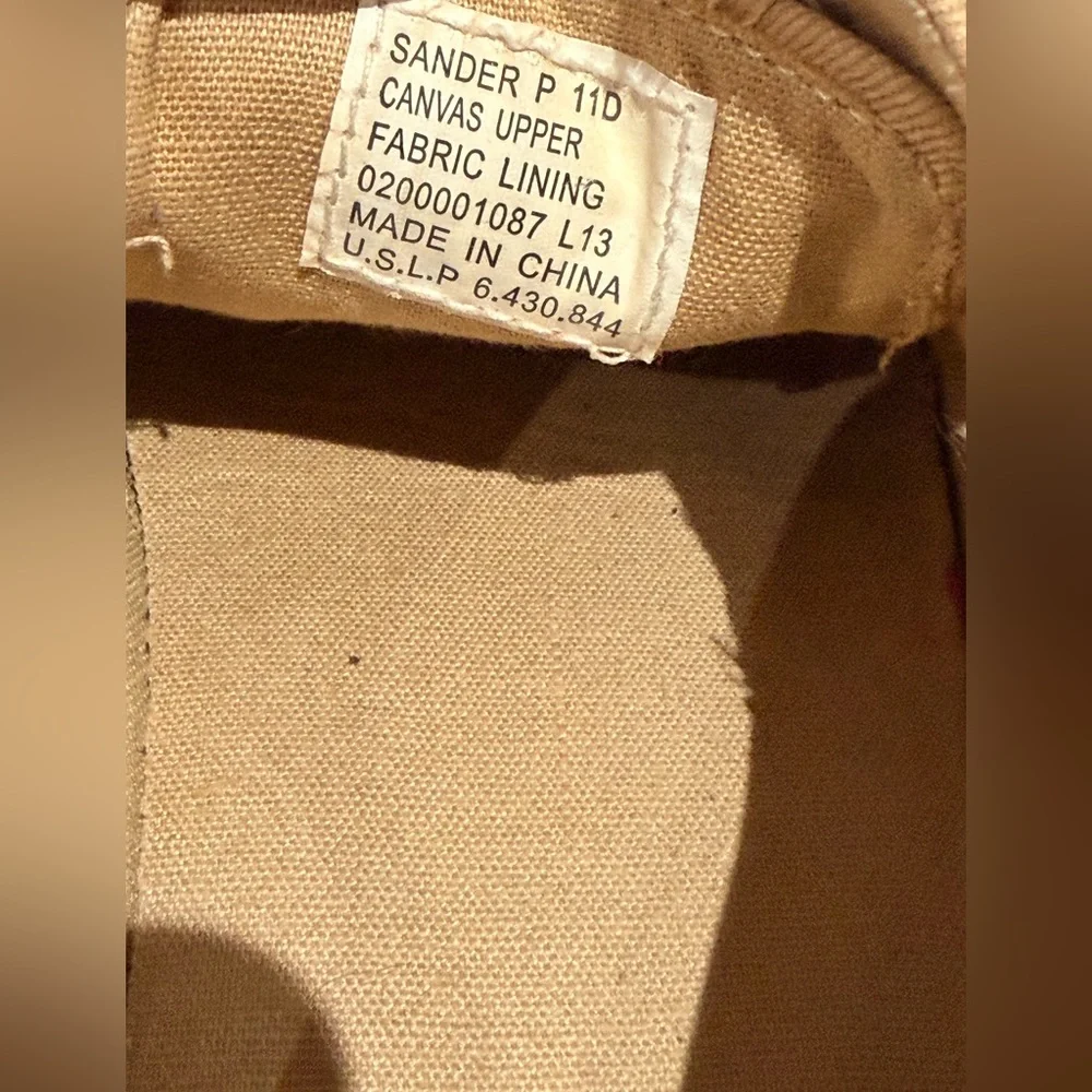 Ralph Lauren sander Tan Boat Shoes size 11D